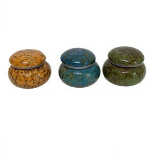 Mini Ceramic Jewelry Containers